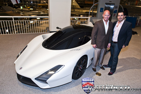 ssc ultimate aero live 5 at SSC Ultimate Aero II Live Pictures