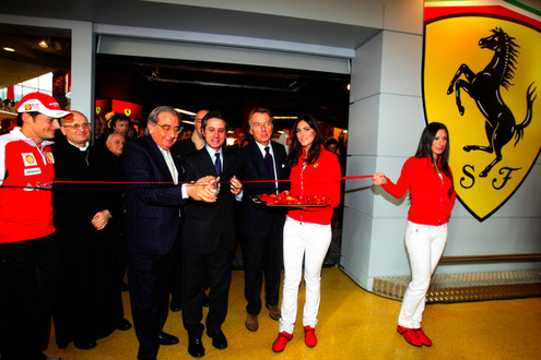 Ferrari Pit Stop Store at Ferrari Pit Stop Concept Store