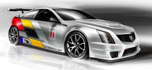 cadillac cts v scca 1 at Cadillac CTS V Coupe Race Car To Compete In SCCA