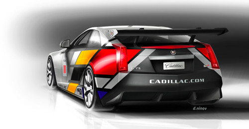 cadillac cts v scca 2 at Cadillac CTS V Coupe Race Car To Compete In SCCA