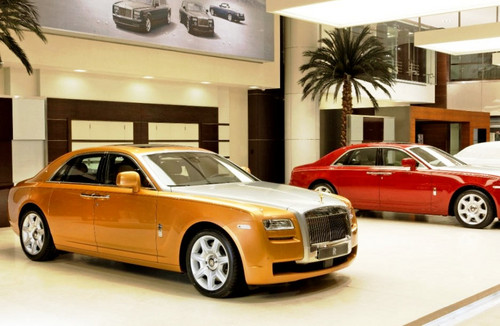 RR Ghost Arizona Sun at Rolls Royce Ghost Arizona Sun In Abu Dhabi