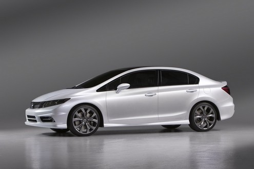 honda civic concept 5 at 2012 Honda Civic Concepts Revealed In Detroit