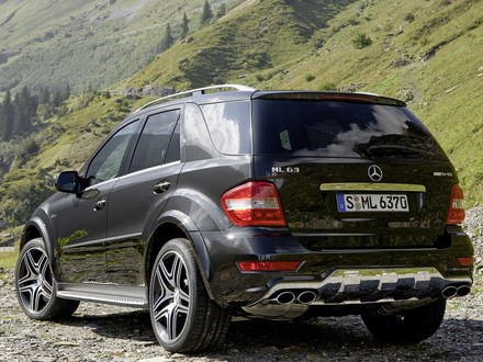 Mercedes ML63 AMG Bites The Dust ml63 amg 2