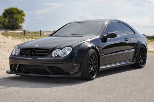 RENNtech's CLK gets a DTMstyle aerokit uprated suspension and new wheels 