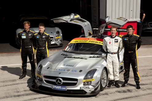 Mercedes SLS GT3 Third In