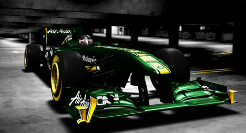 f1 cars 2011. 2011 Team Lotus T128 F1 Car
