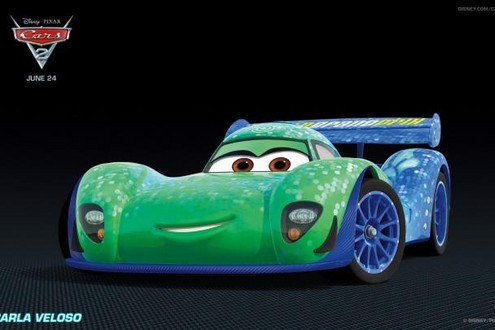 Carla Veloso at Cars 2   New Characters