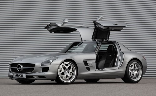 MKB's package for Mercedes SLS is the exact opposite of Mansory's we've just