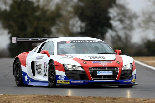 Johnny Herbert Drives Audi R8 LMS At Spa 24 Hour Audi R8 LMS 2