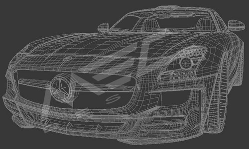 MEC Design Mercedes SLS   Sneak Peak MEC SLS 1