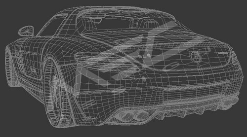 MEC Design Mercedes SLS   Sneak Peak MEC SLS 2