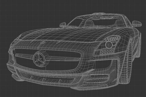 MEC Design Mercedes SLS   Sneak Peak MEC SLS