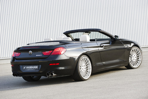 hamann 6er 3 at Hamann Tweaks New BMW 6 Series Convertible