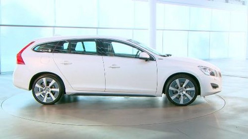 volvo v60 test 1 at Volvo V60 Plug in Hybrid First Test Drive Underway