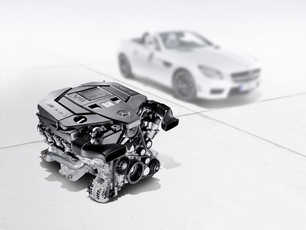 55 v8 2 at New Mercedes AMG 5.5 Liter V8 Engine Official Details