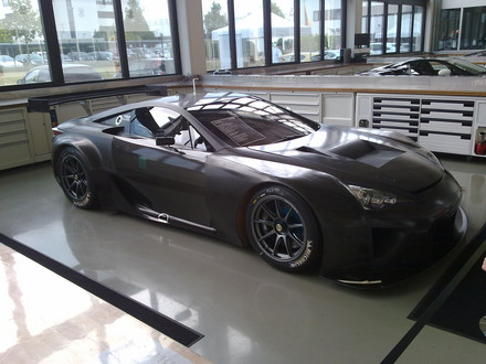 Stay tuned for more details source JonSibal Lexus LFA GTE Spied Lexus LFA