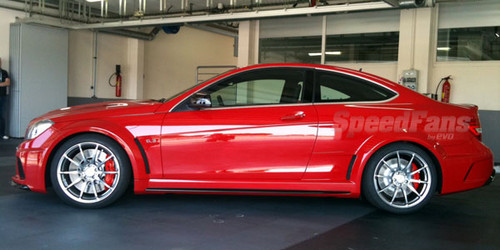 Mercedes C63 AMG Black Series 3 at Mercedes C63 AMG Black Series First Pictures