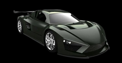 Quimera AEGT at Quimera AEGT Super Eelctric Car In Action