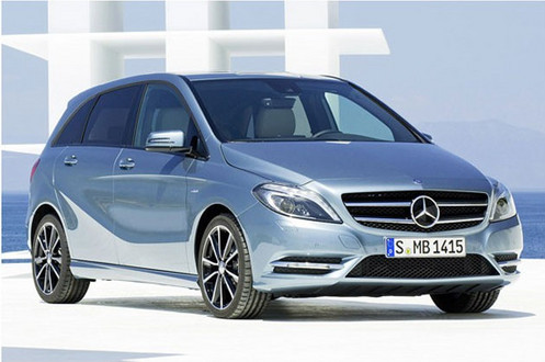 b class leak at 2012 Mercedes B Class First Picture