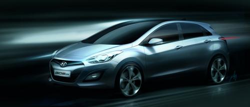 new hyundai i30 at 2012 Hyundai i30 First Picture Revealed