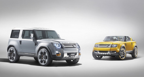 Defender Concept 1 at 2011 IAA: Land Rover Defender Concept