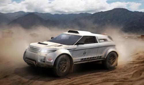 Range Rover Evoque Dakar 3 at Range Rover Evoque Set For Rally Dakar