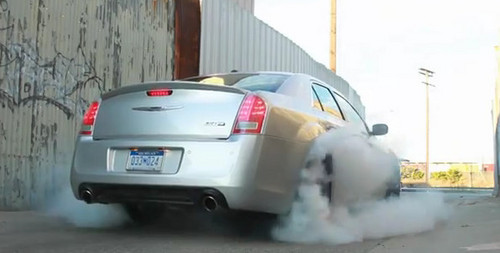 300 srt8 at Video: 2012 Chrysler 300 SRT8 Put Through Its Paces