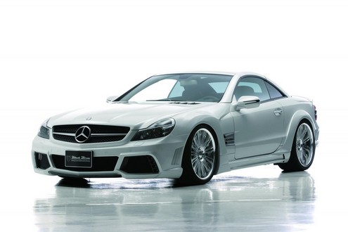 Wald Mercedes SL R230 1 at Wald Mercedes SL R230 Black Bison