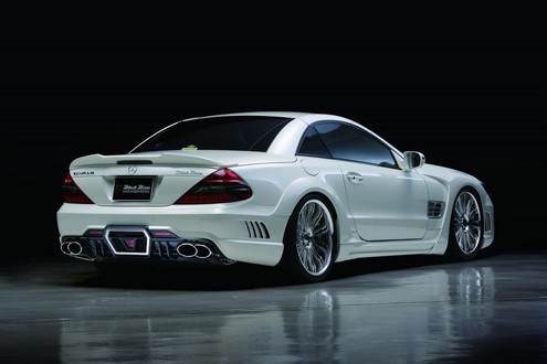 Wald Mercedes SL R230 5 at Wald Mercedes SL R230 Black Bison