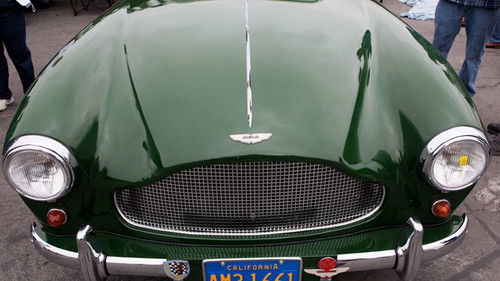 aston jay aston jay at 1959 Aston Martin DB2/4 and Jay Leno at Laguna Seca