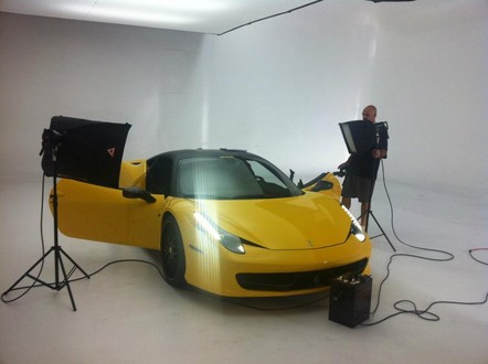 dmc 458 1 at DMC Ferrari 458 Italia Milano   SEMA Sneak Peek