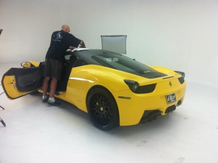 dmc 458 2 dmc 458 2 at DMC Ferrari 458 Italia Milano SEMA Sneak Peek