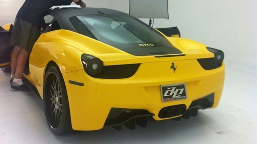 dmc 458 5 dmc 458 5 at DMC Ferrari 458 Italia Milano SEMA Sneak Peek