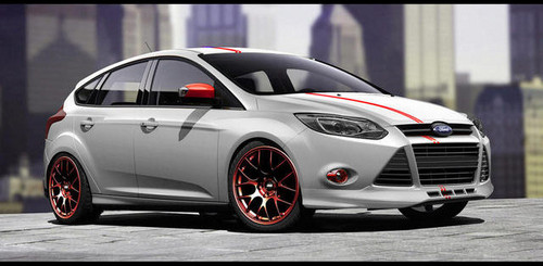 ford sema 1 at Fords Tuned Focus and Fiesta Models for SEMA