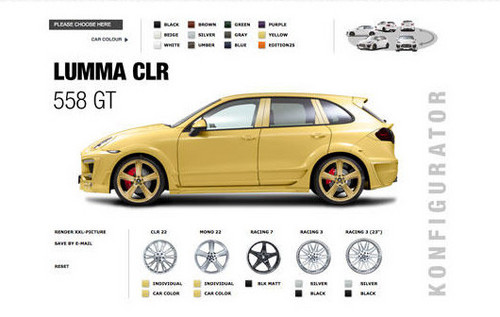 lumma config lumma config at Lumma Design Launches Online Configurator
