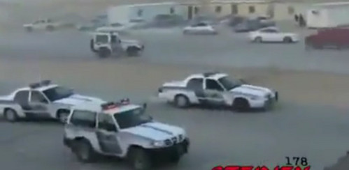 saudi police saudi police at Saudi Police Raids Drift Meet Video