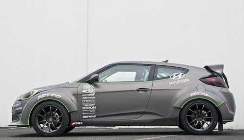 ARK Performance Hyundai Veloster 1 at 2011 SEMA: ARK Performance Hyundai Veloster