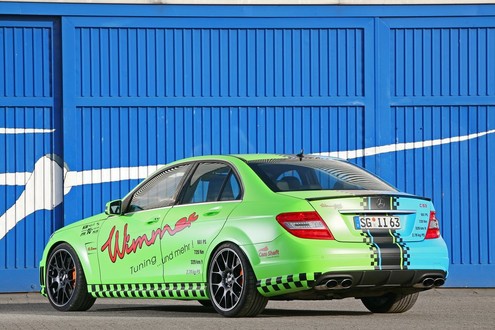 Wimmer Mercedes C63 BlueGreen Eliminator photo Wimmer Mercedes C63 BlueGreen Eliminator wimmer eliminator 2