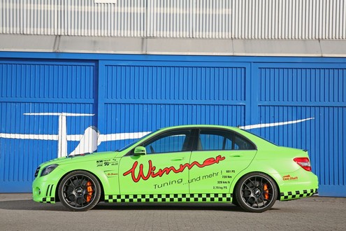 Wimmer Mercedes C63 BlueGreen Eliminator photo Wimmer Mercedes C63 BlueGreen Eliminator wimmer eliminator 3