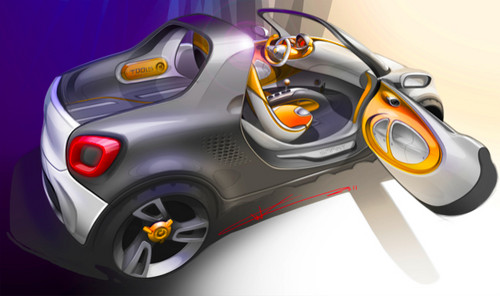 smart for us 2 smart for us 2 at Detroit Motor Show Preview: smart for us