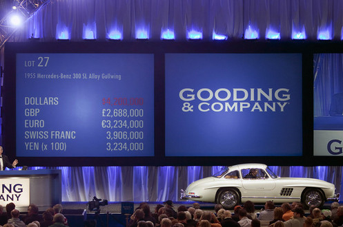 1955 Mercedes Benz 300SL Sells for 462 million 1955 Mercedes Benz 300SL 1