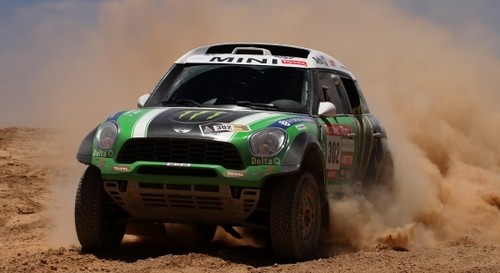 MINI ALL4 Racing 1 at Peterhansel Wins 2012 Rally Dakar In MINI ALL4 Racing