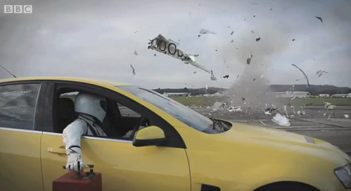 topgear caravan blown at Top Gear Blows Up Caravan For Facebook Fans: Video