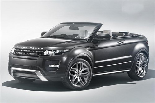 Range Rover Evoque Convertible Revealed Range Rover Evoque Convertible 1