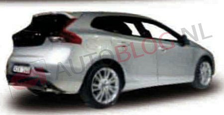 volvo v40 leaked 3 at Volvo V40 Revealed In New Leaked Pictures