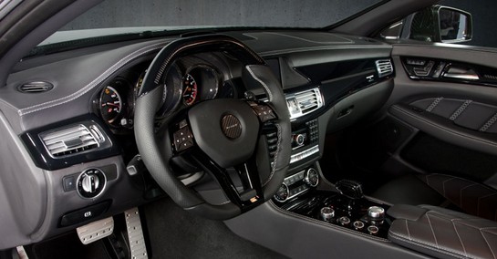 MAnsory CLS63 5 at Geneva 2012: Mansory Mercedes CLS 63 AMG