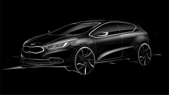 kia pro ceed at 2013 Kia Pro Ceed Official Rendering