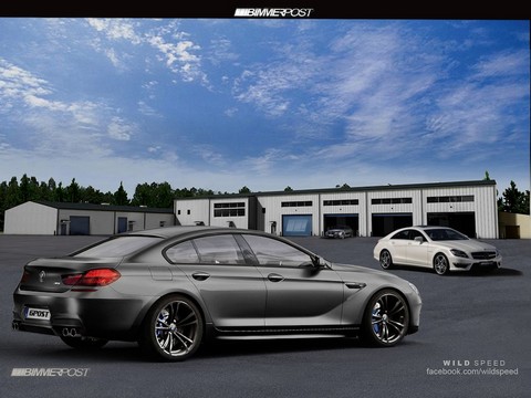 BMW M6 GC Renderings 3 at BMW M6 Gran Coupe   New Renderings