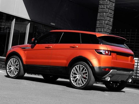 The price for this Range Rover Evoque Vesuvius Edition is 48875