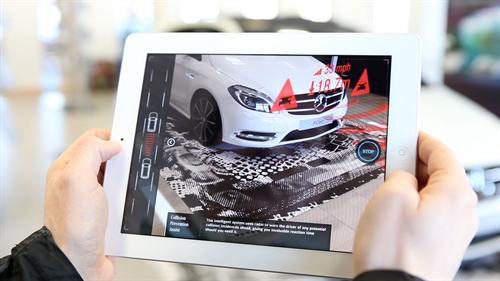 Mercedes B Class app 2 at New Mercedes B Class Gets Unique iPad App